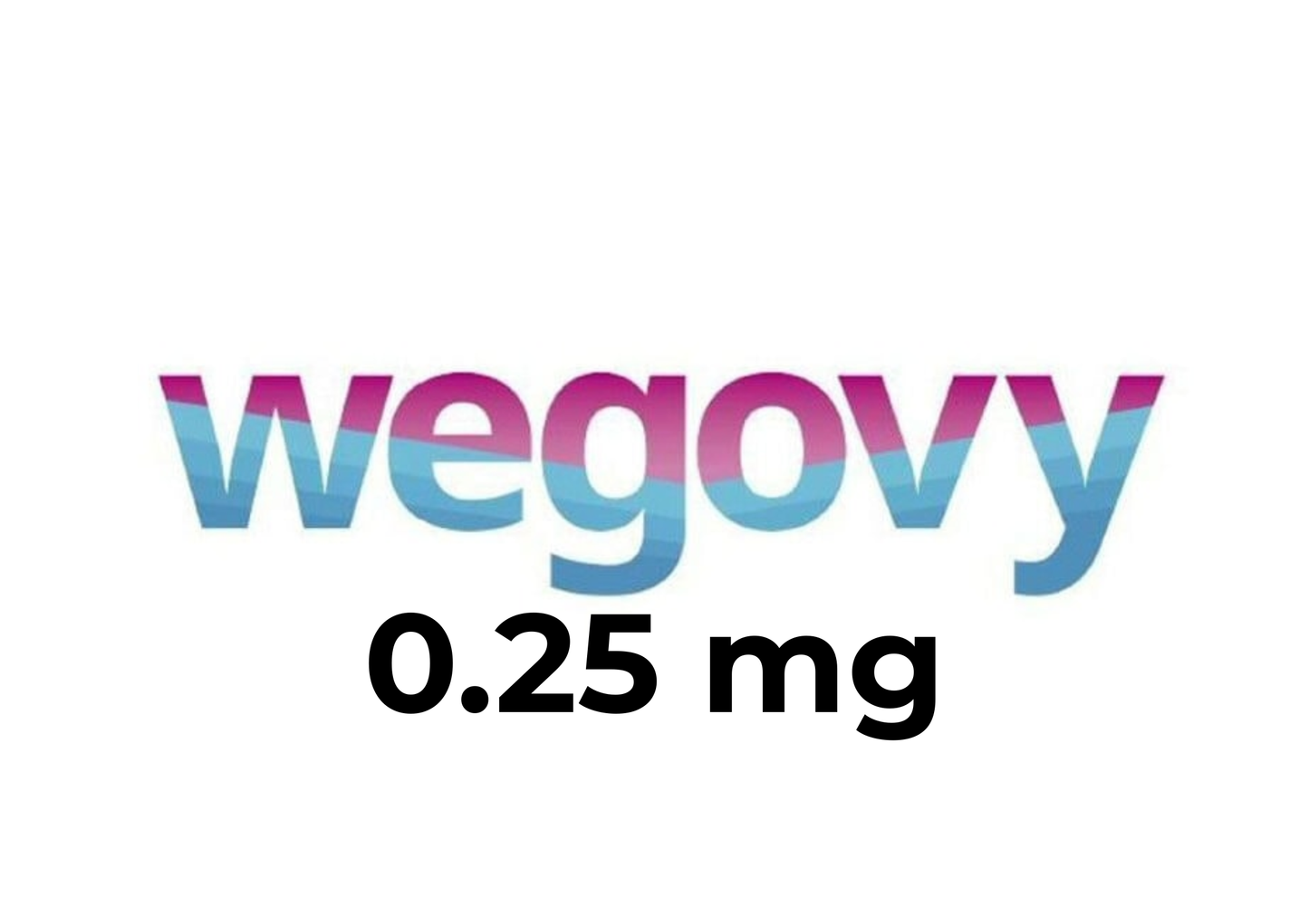Wegovy 0.25 mg